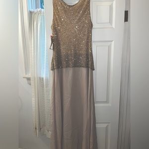 Stenay Formal Beige Dress